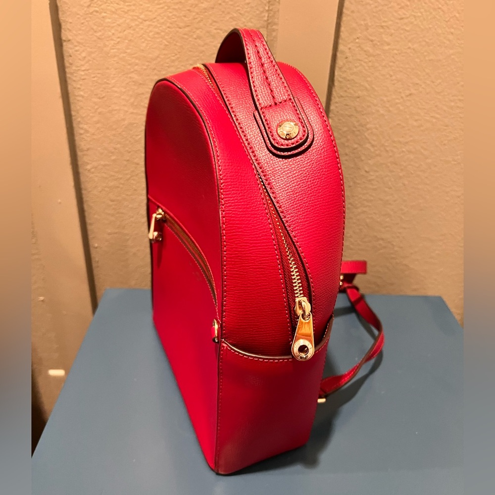 Henri Bendel W 57th backpack red (burgundy) - Picture 2 of 8
